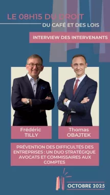 Interview le 8h15 du café et du droit