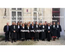 Les avocats du Barreau de Lille soutiennent les femmes et les hommes qui luttent pour leurs droits fondamentaux.