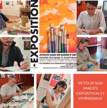 RETOUR SUR IMAGE :  Exposition "Avocat dans un monde d'arts"
